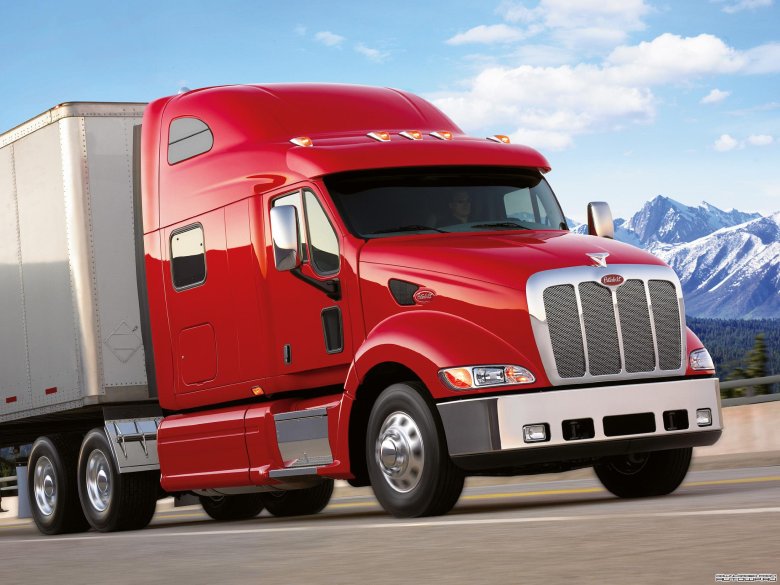 Американский грузовая машина