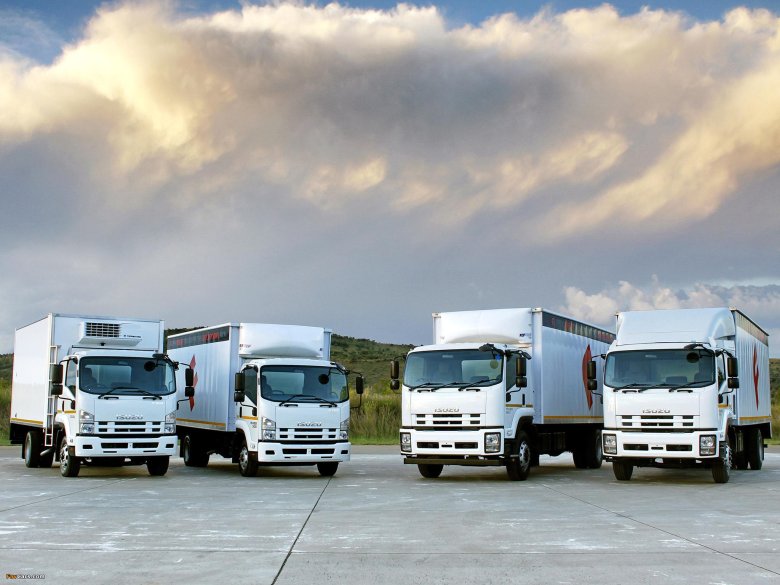 Исузу грузовик