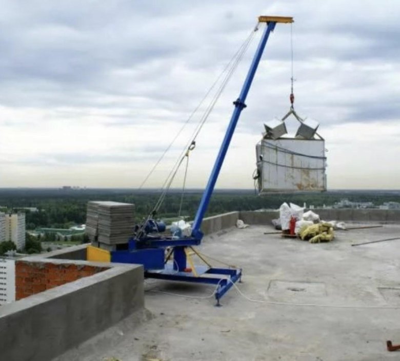 Кран стреловой пионер 500