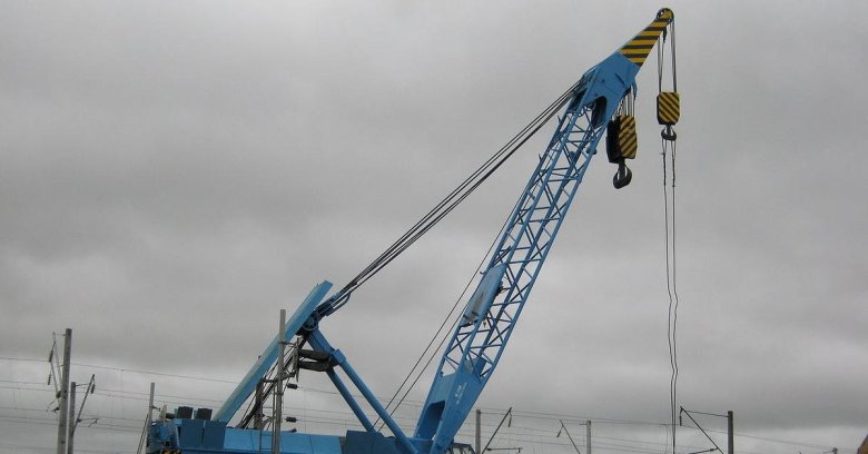 Железнодорожный кран едк 2000