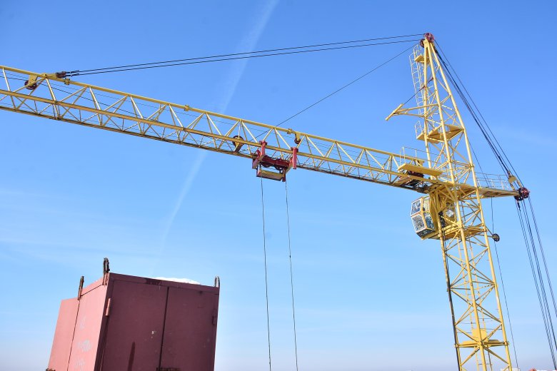 Башенный кран кб 405