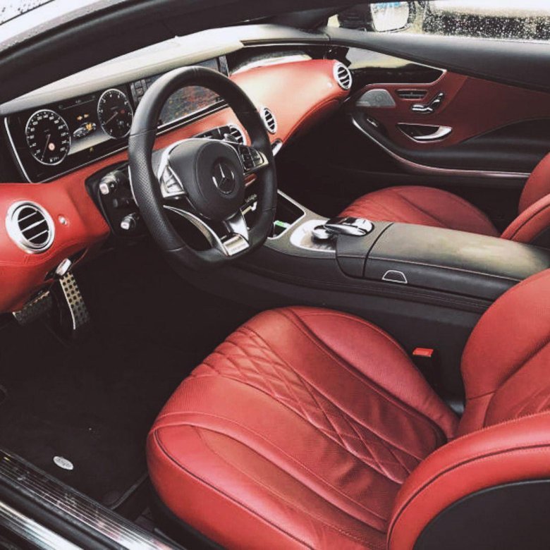 Мерседес s500 купе салон