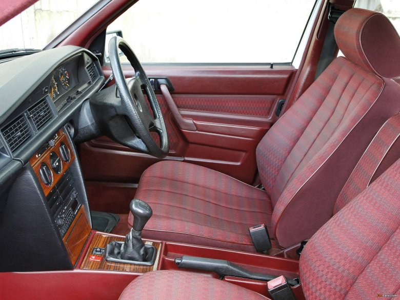 Mercedes benz 190 w201 салон
