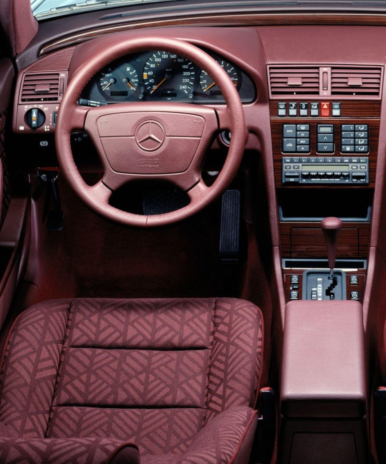 Mercedes benz w 140 салон