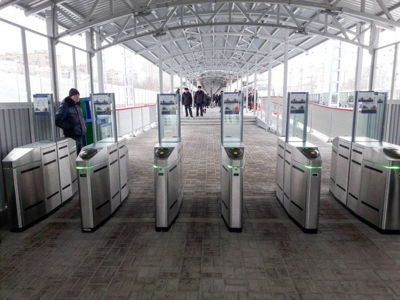 Курский вокзал турникеты