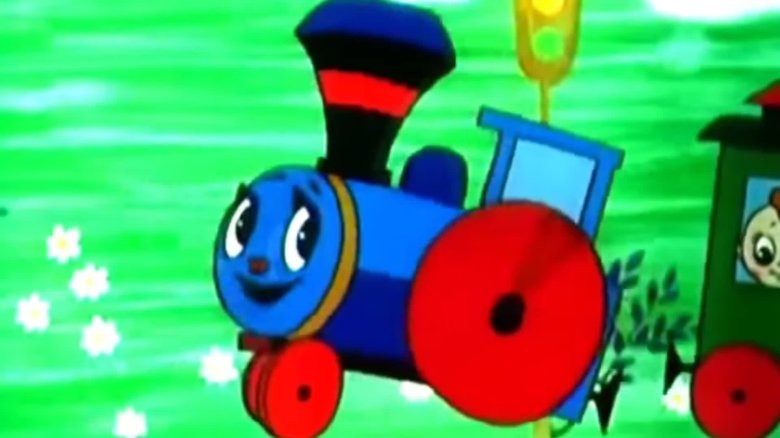 Паровозик из ромашкова мультфильм 1967