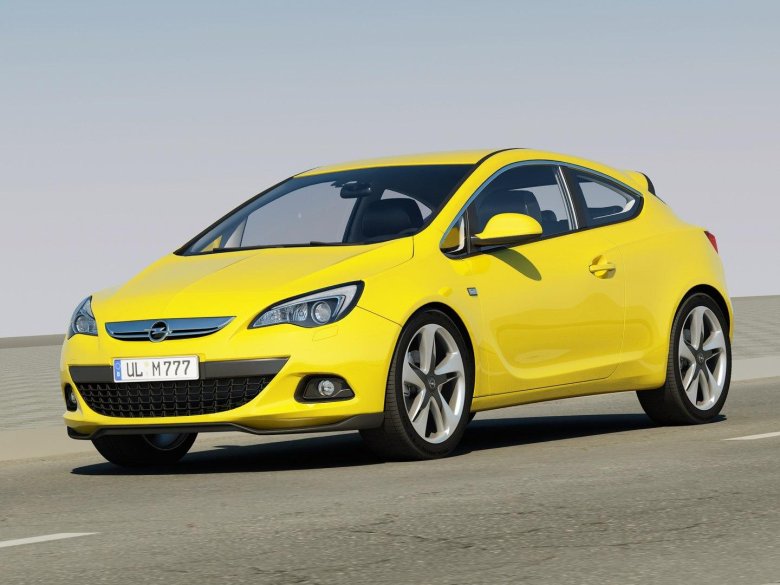 Opel astra gtc j