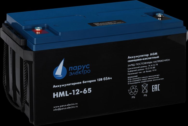Аккумулятор парус электро hml-12-7