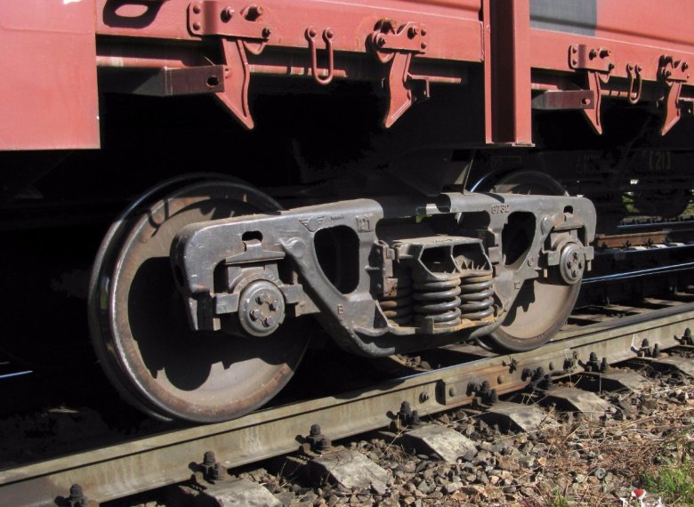 Грузовая тележка жд вагона