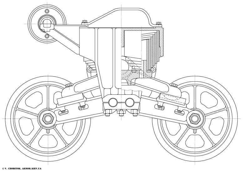 Подвеска танка шерман