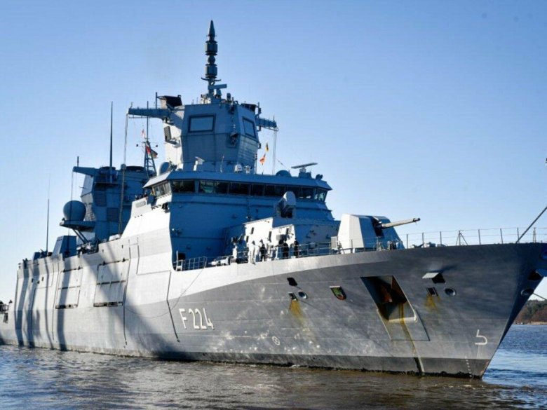 Фрегат sachsen вмс фрг