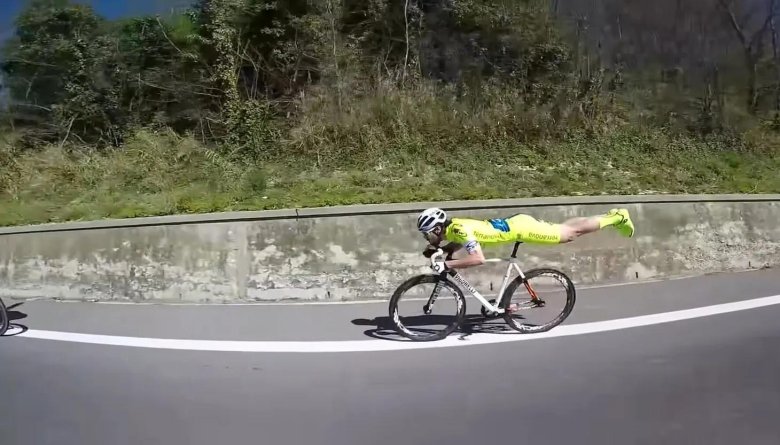 Обгон велосипеда