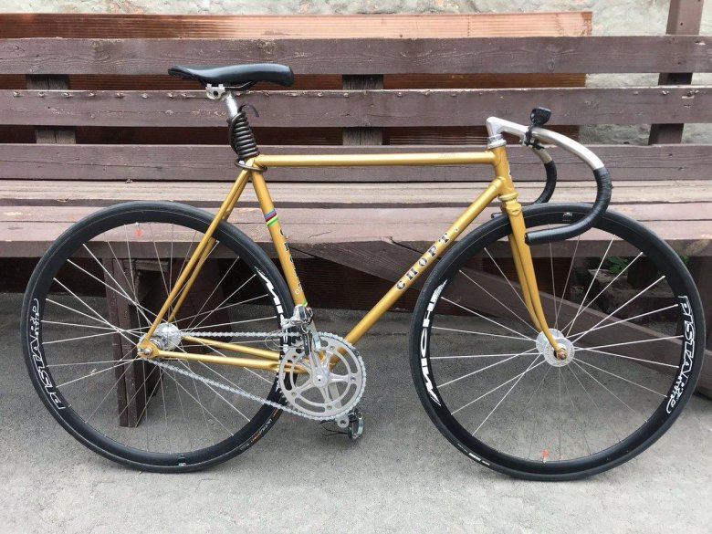 Советский трековый велосипед хвз