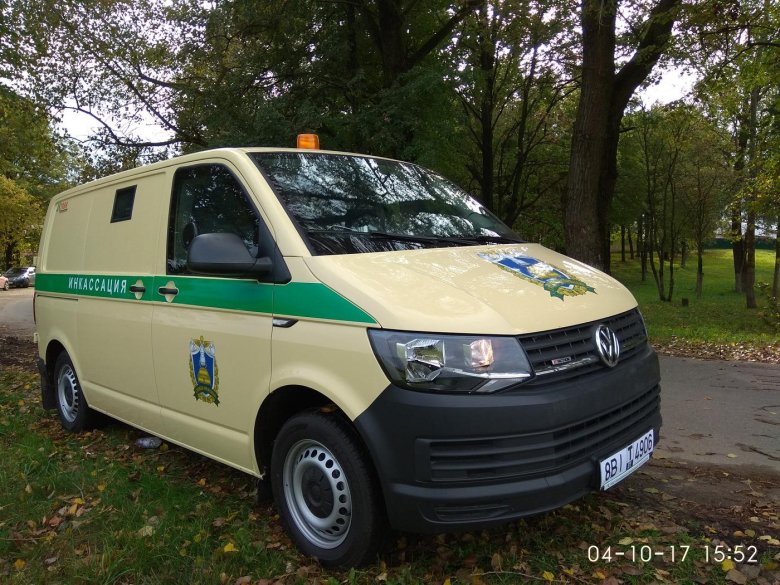 Фольксваген транспортер инкассаторский