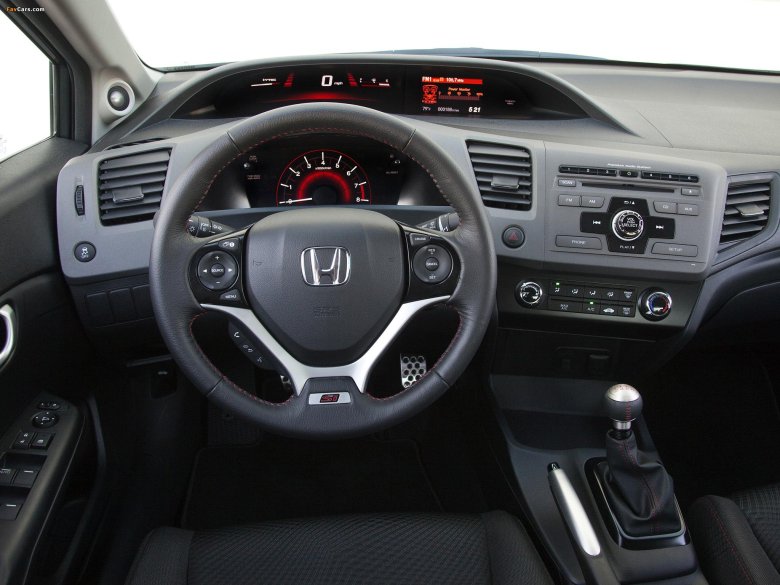 Honda civic 2012 седан салон