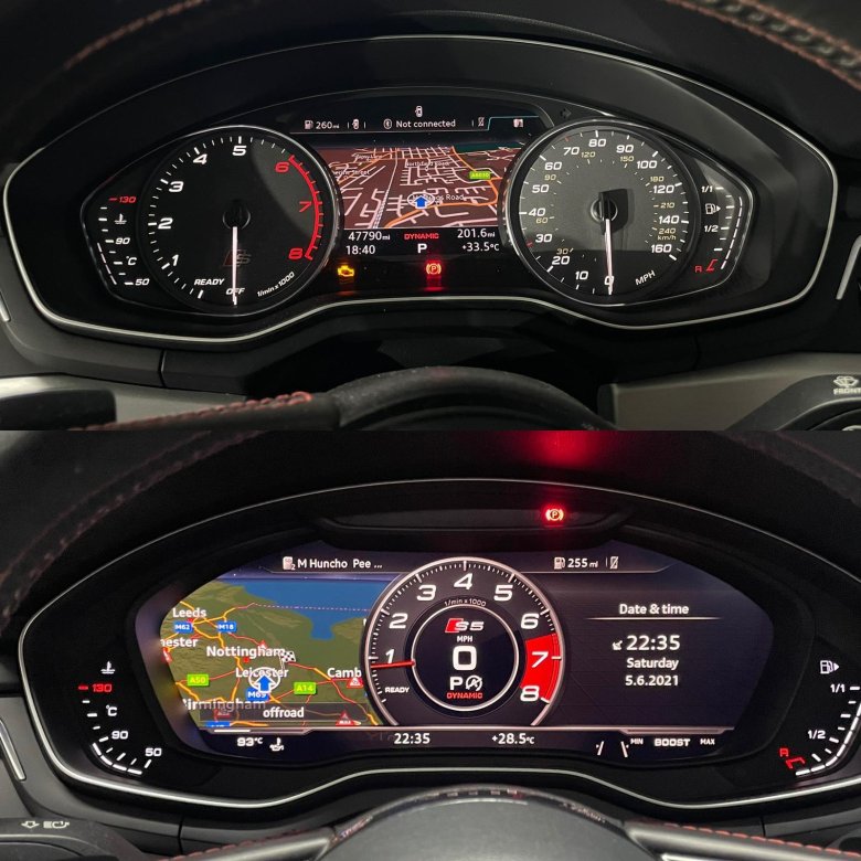 Audi a5 virtual cockpit