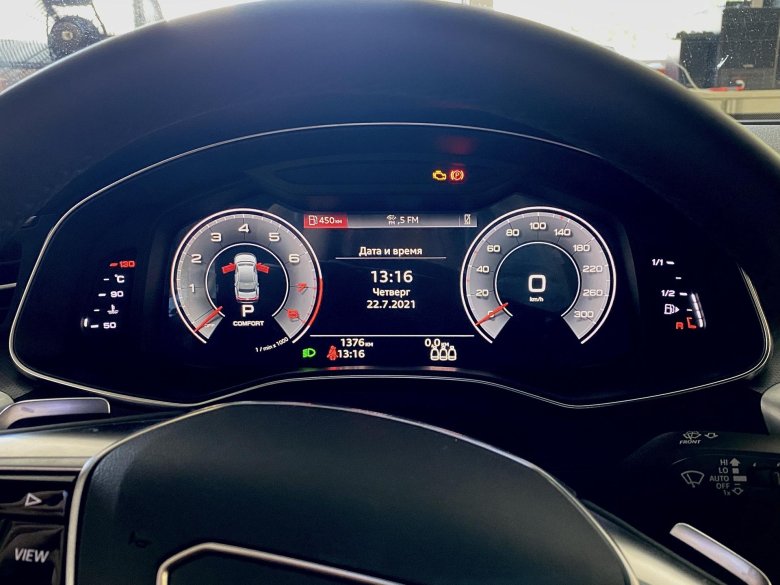 Приборная панель ауди