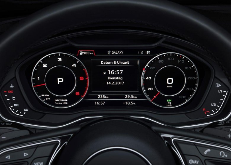 Audi a5 приборная