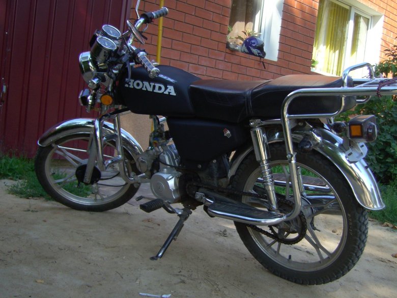 Мотоцикл альфа 110 кубов