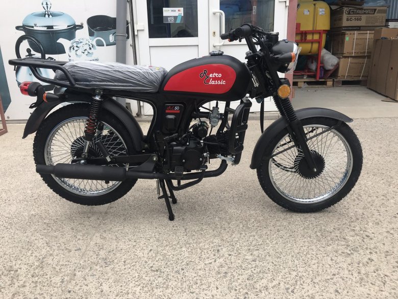 Мопед альфа классик 110