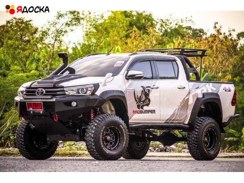 Toyota hilux 2014 off road tuning