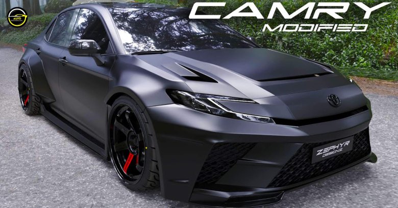 Toyota camry 3.5 в обвесе