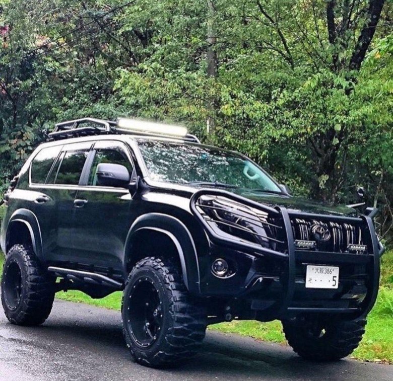 Toyota land cruiser prado 150 offroad tuning