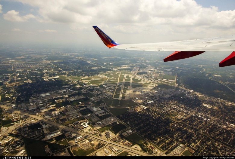 Вид из самолета