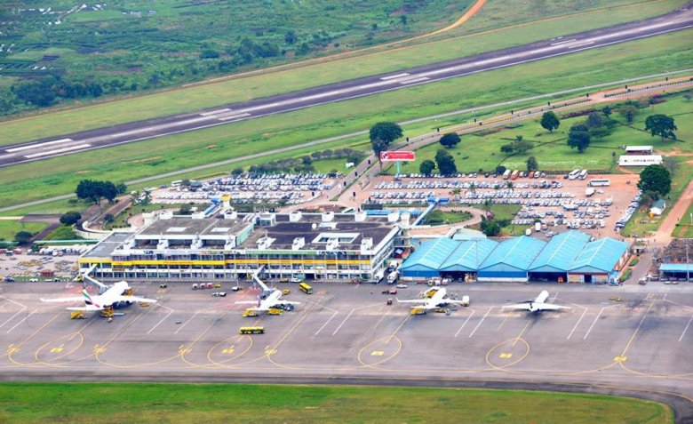 Entebbe international airport