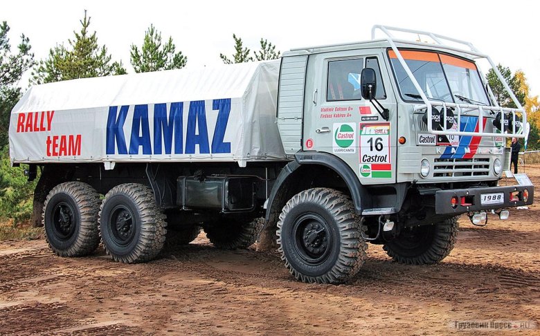 Полноприводный камаз