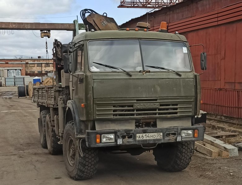 Камаз 4310 лесовоз