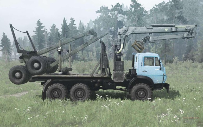 Mudrunner камаз 4310