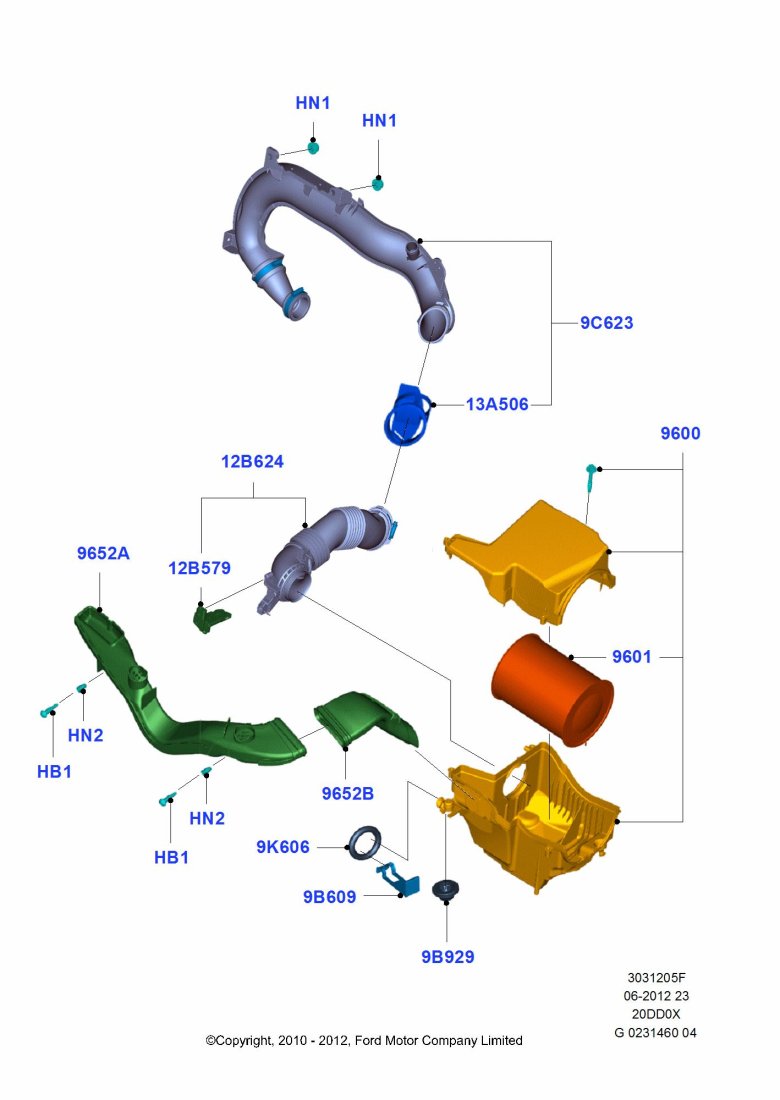Воздушный фильтр ford kuga