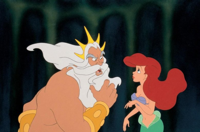 Русалочка / the little mermaid (1989) тритон