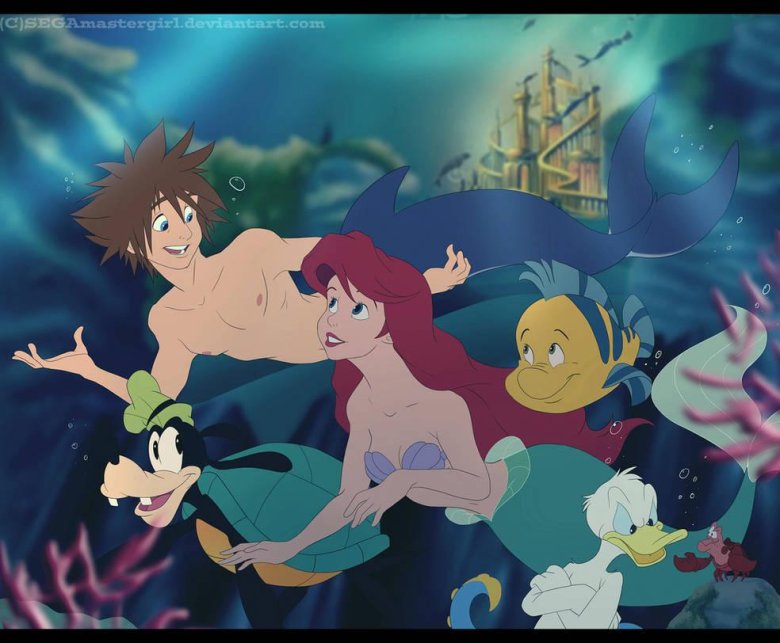 Русалочка начало истории ариэль