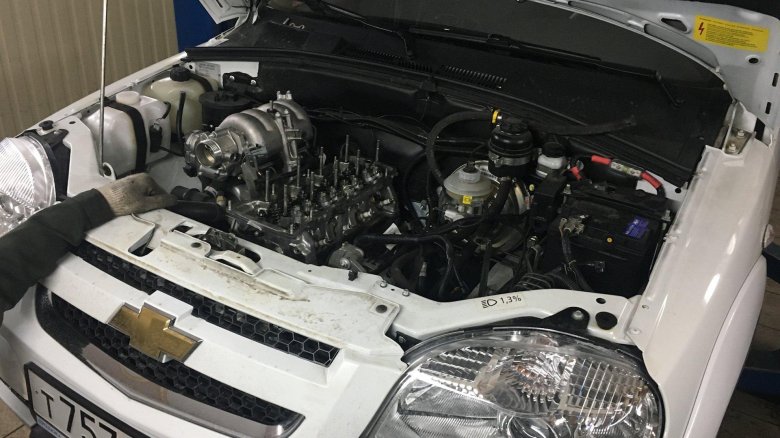 Мотор шеви нива 1.7