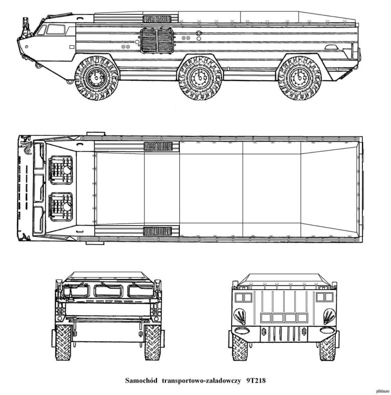 Точка тактический ракетный комплекс чертеж
