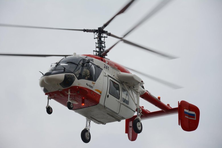 Вертолет пожарный