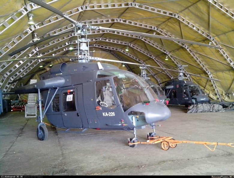 Ангар для вертолета