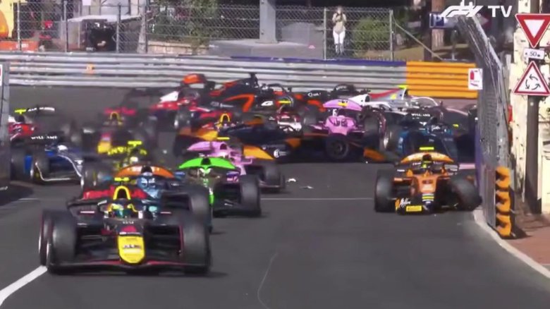 Инцидент в монако формула 2 тоннеле