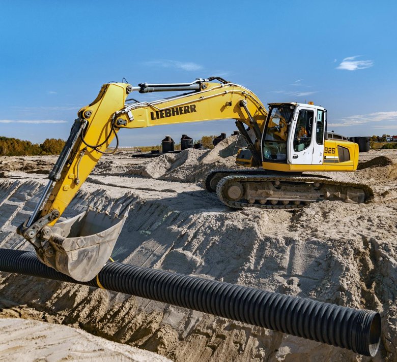 Экскаватор liebherr