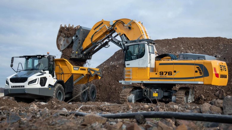 Liebherr экскаватор r980