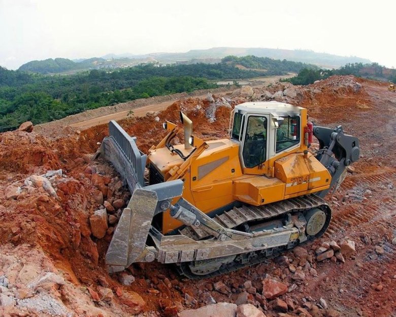 Бульдозер либхер 776