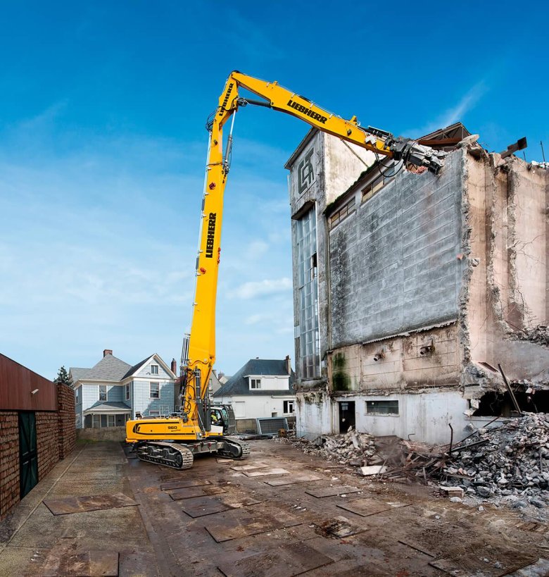 Liebherr r960 demolition litronic