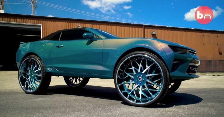 Chevrolet camaro forgiato