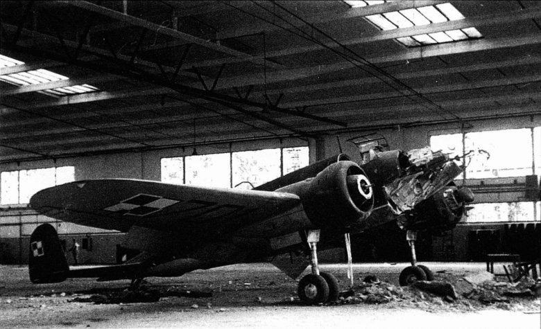 Бомбардировщик pzl p-37 los