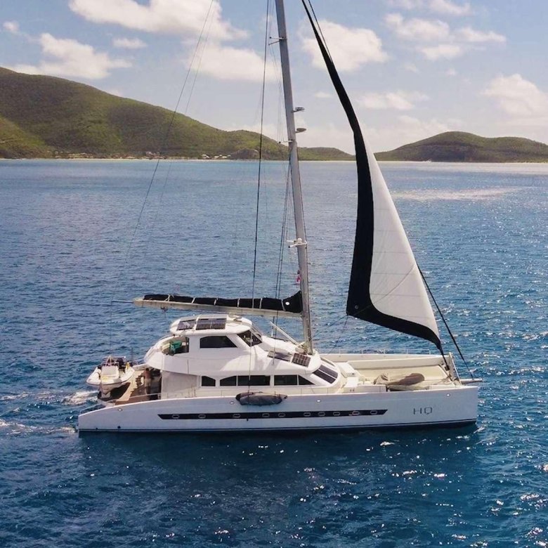 Charter yacht