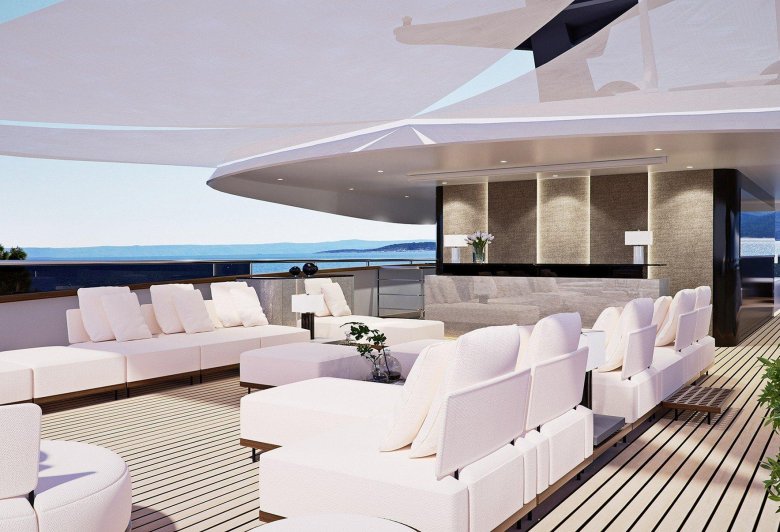 Luxury motor yacht