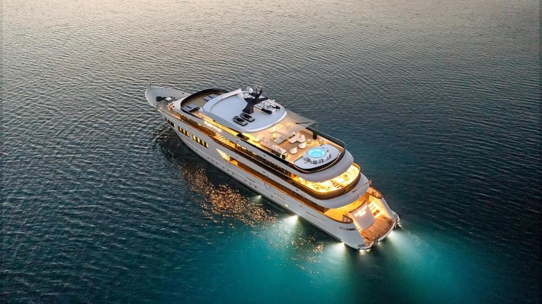 Luxury yacht