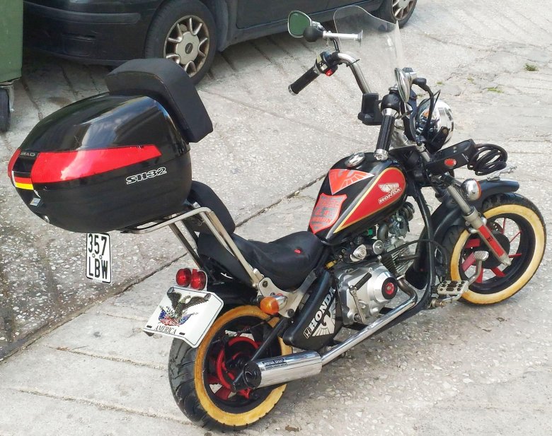 Мини чоппер 50 кубов джордан